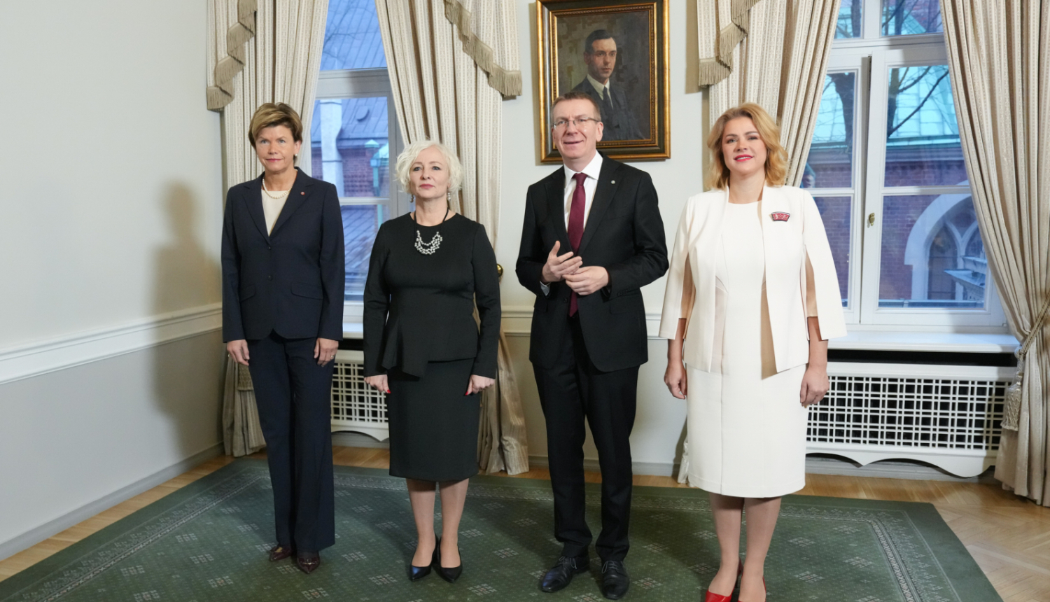 30.01.2025. Valsts prezidenta Edgara Rinkēviča dalība ikgadējās Saeimas ārpolitikas debatēs