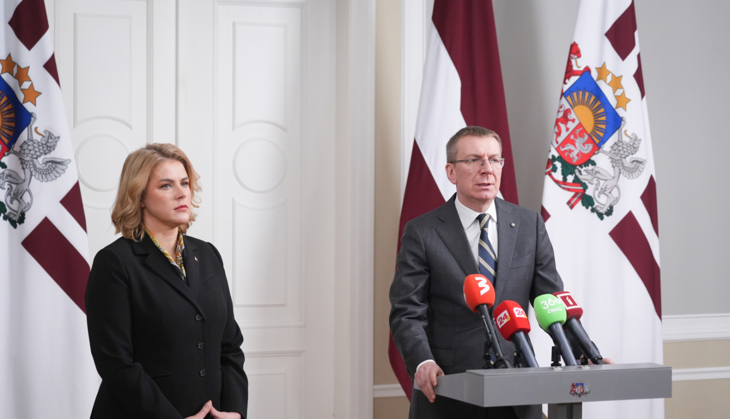 Valsts prezidenta Edgara Rinkēviča tikšanās ar Ministru prezidenti Eviku Siliņu