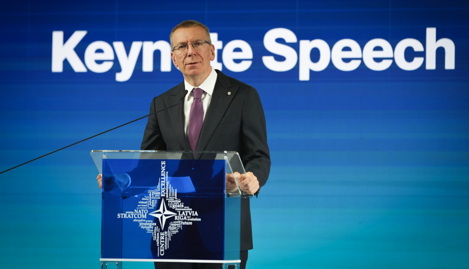 Valsts prezidenta Edgara Rinkēviča dalība konferences Riga StratCom Dialogue 2025 atklāšanā