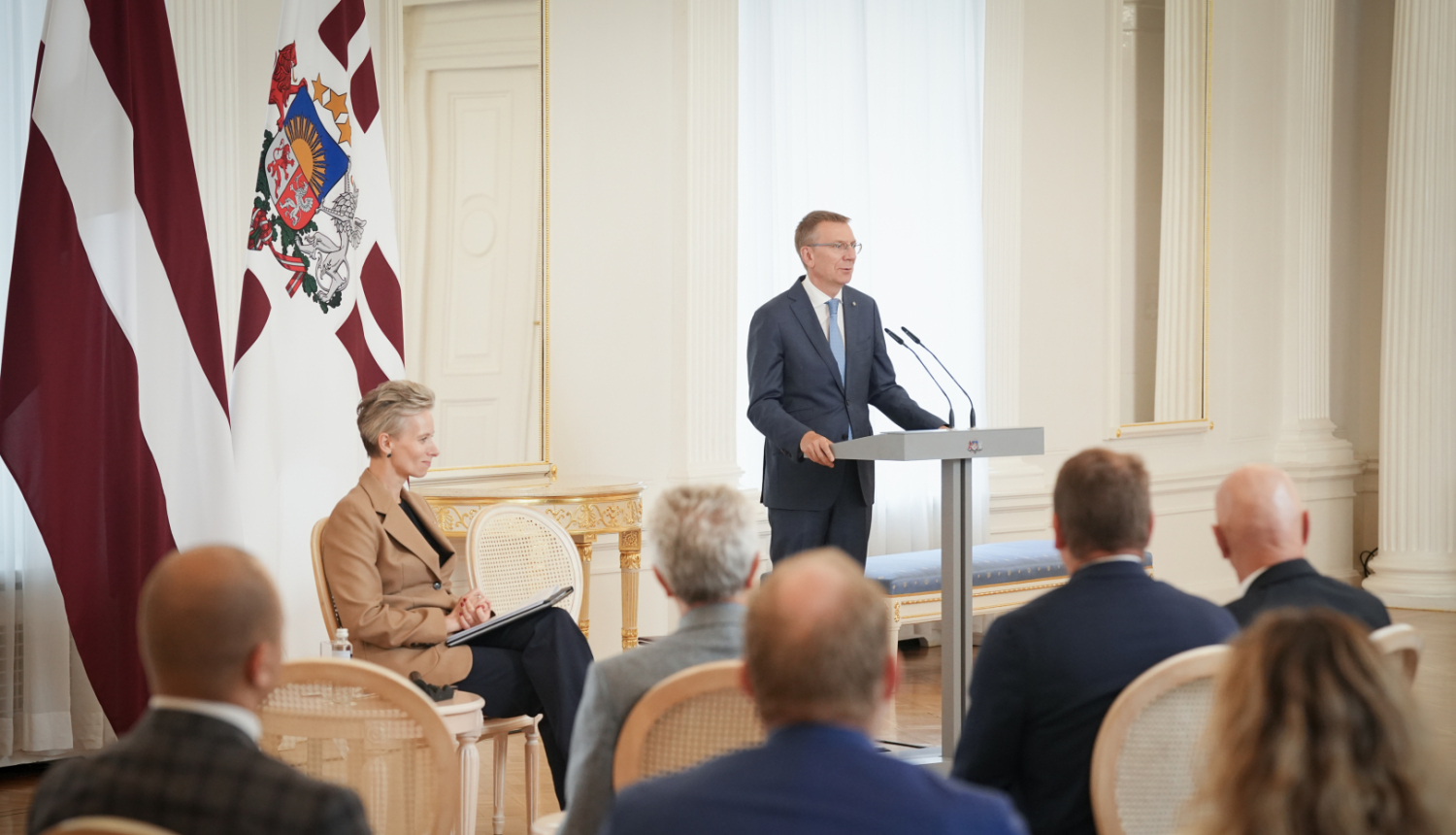 Valsts prezidenta Edgara Rinkēviča rīkota diskusija par vēlēšanu sistēmu Latvijā