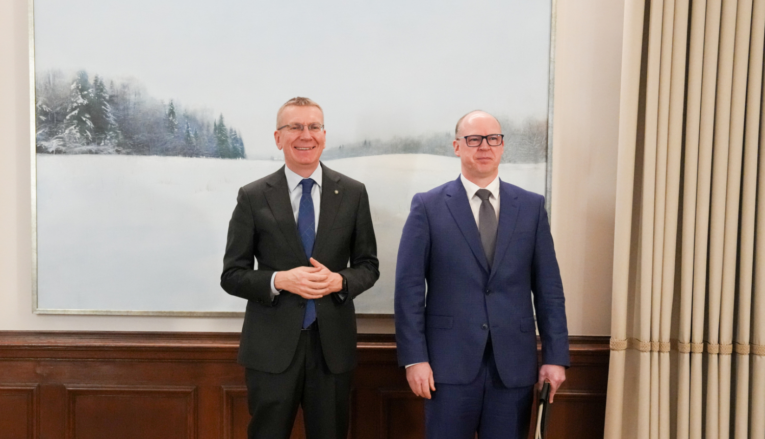 Valsts prezidents tiekas ar ģenerālprokuroru Armīnu Meisteru