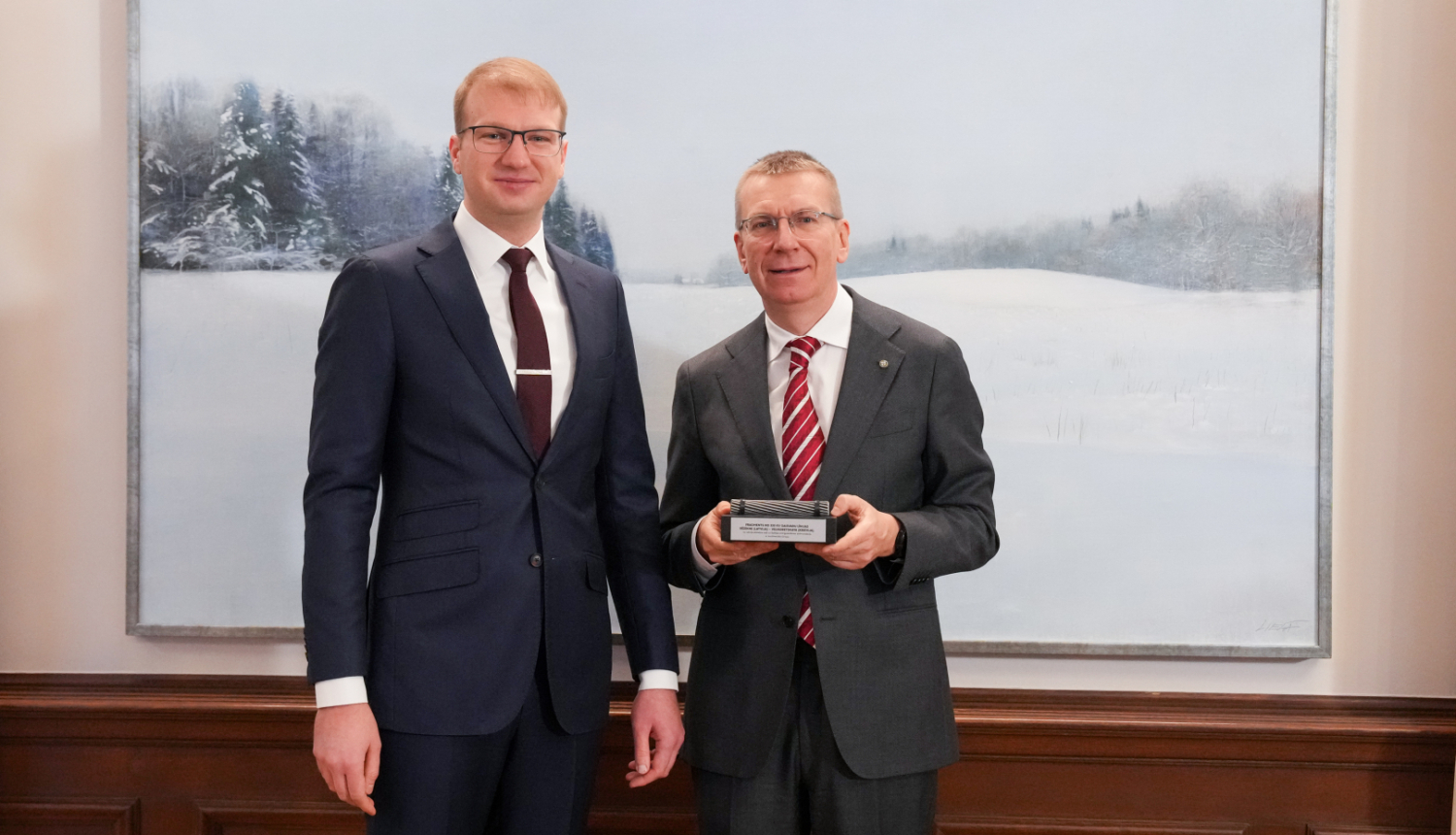 Valsts prezidents tiekas ar klimata un enerģētikas ministru