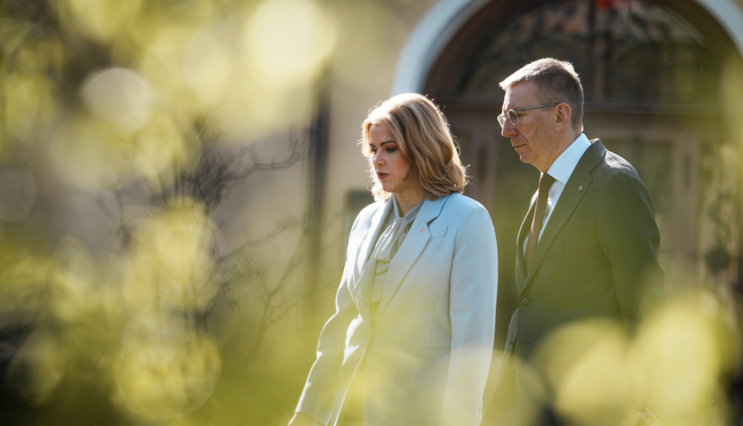 Valsts prezidenta Edgara Rinkēviča un Ministru prezidentes Evikas Siliņas tikšanās