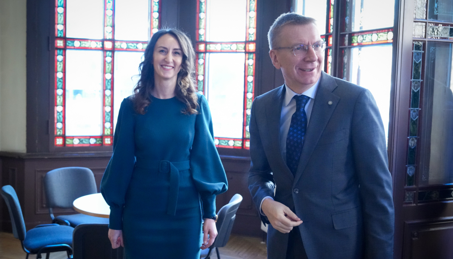 Valsts prezidents Edgars Rinkēvičs apmeklē Tiesībsarga biroju 