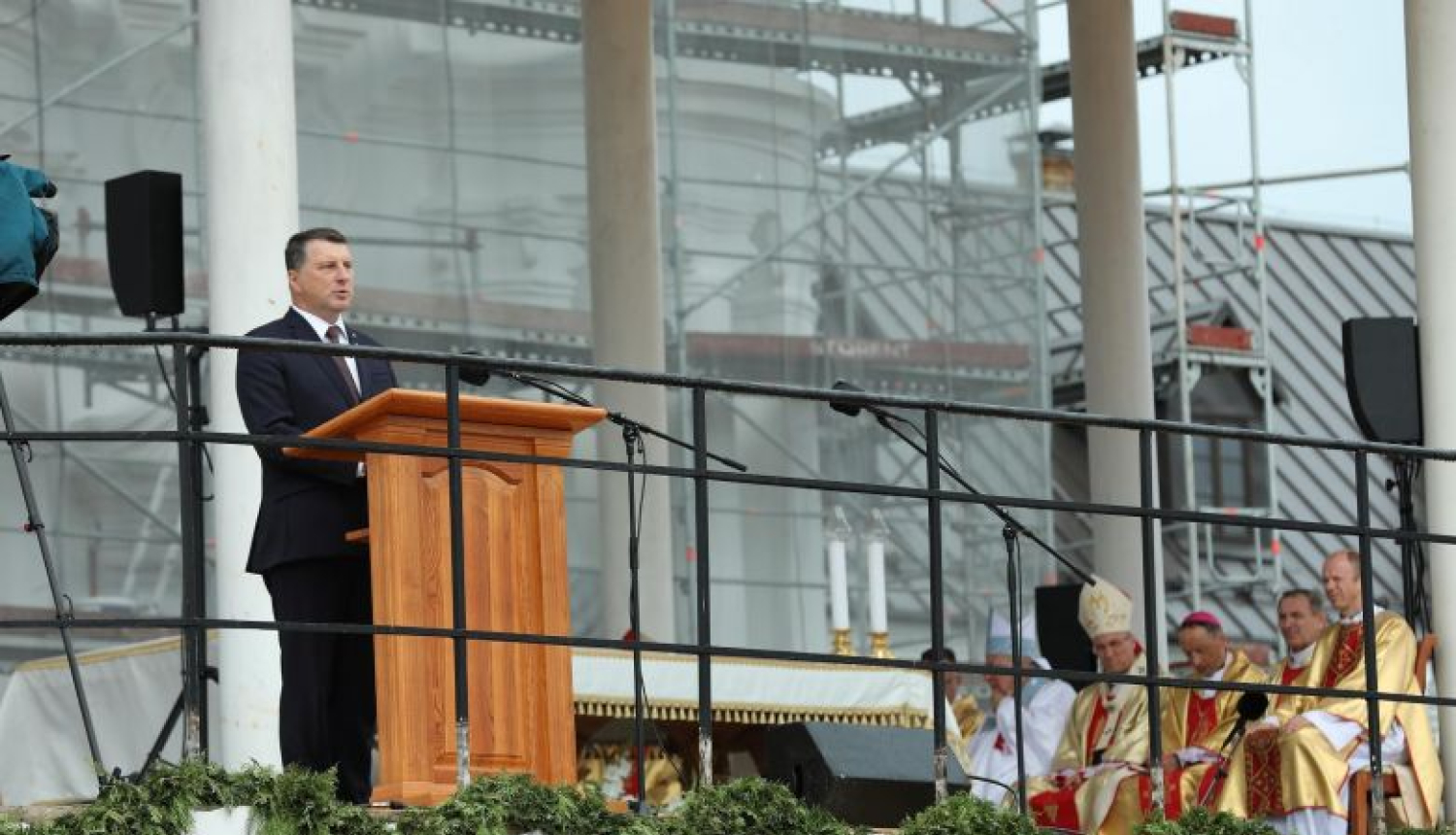 Valsts prezidenta Raimonda Vējoņa uzruna  Vissvētākās Jaunavas Marijas debesīs uzņemšanas svētkos Aglonā