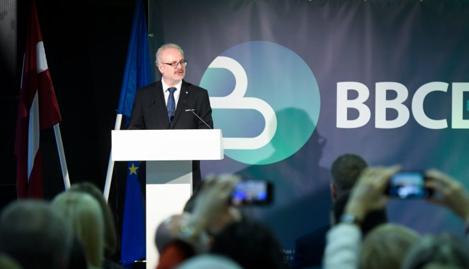 Valsts prezidenta Egila Levita uzruna Baltijas Biomateriālu ekselences centra atklāšanā