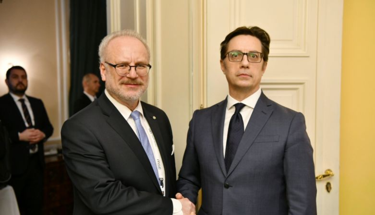 E. Levits sveic Ziemeļmaķedoniju ar “finiša taisni” ceļā uz NATO