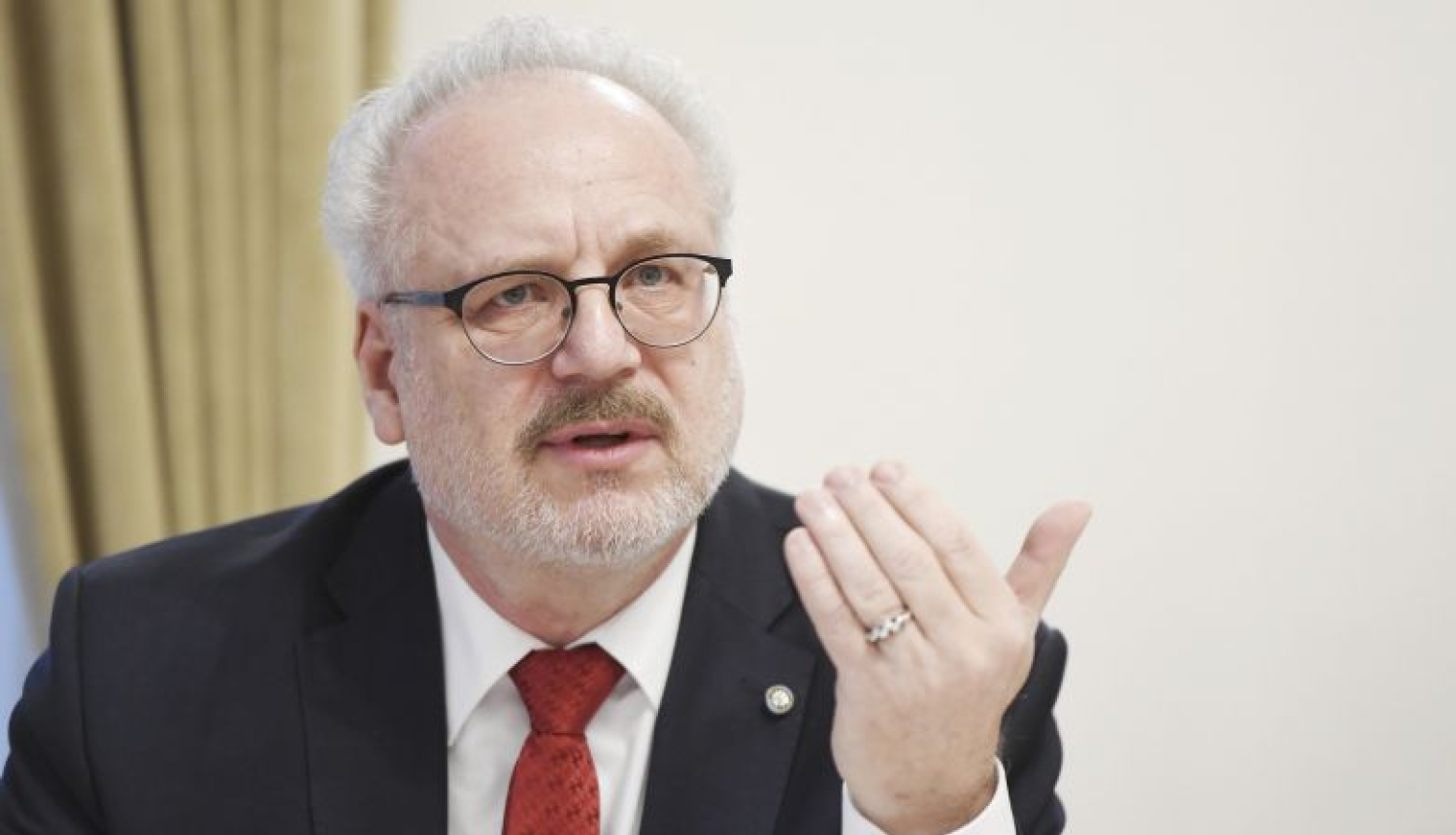 Valsts prezidenta Egila Levita uzruna Konstitucionālo tiesību ekspertu domnīcā Satversmes tiesā