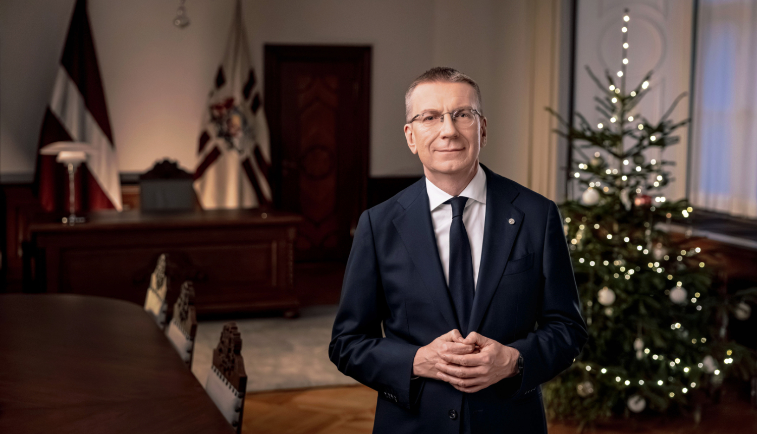 Latvijas Valsts prezidenta Edgara Rinkēviča uzruna gadumijā