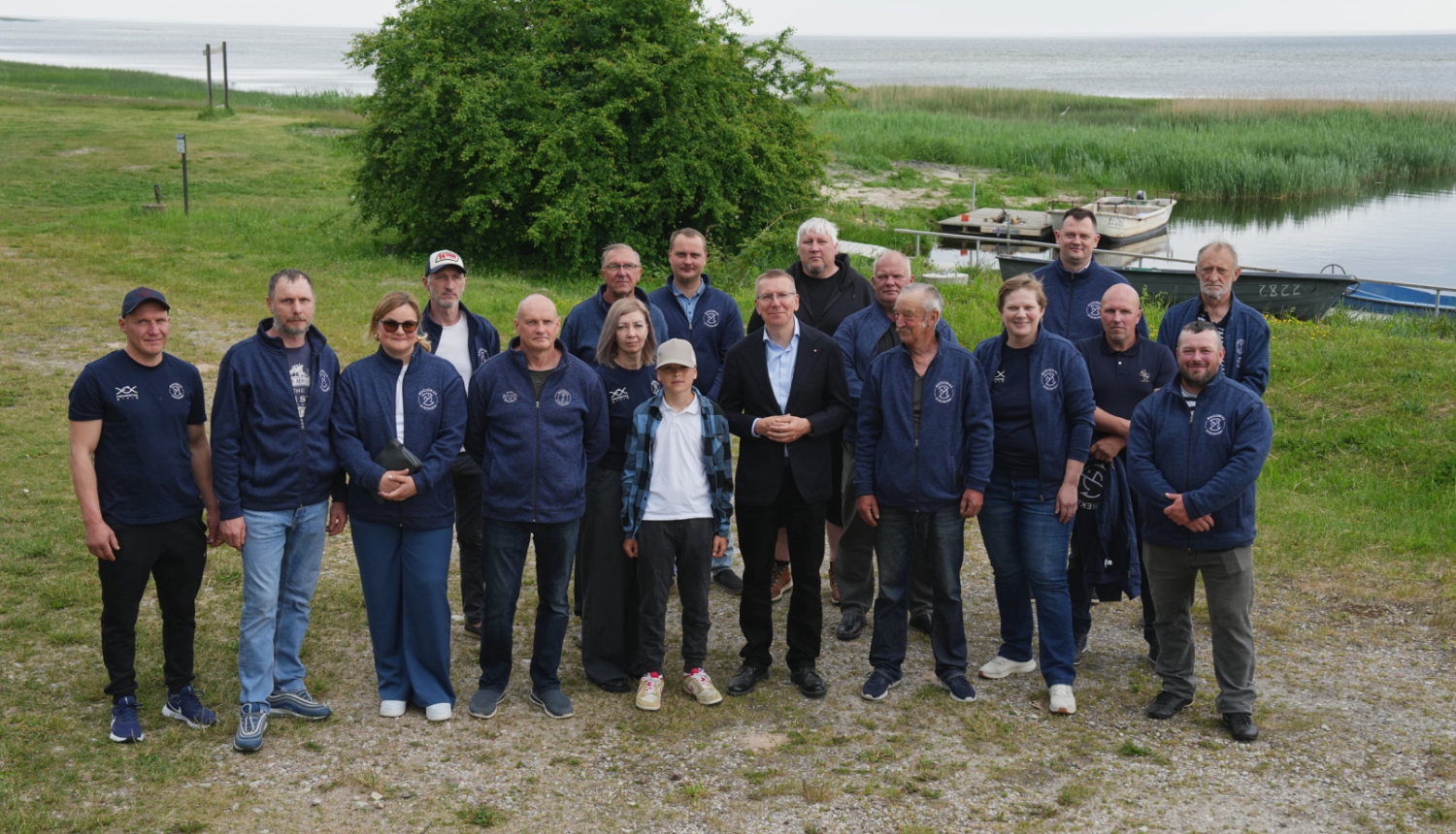 05.06.2025. Valsts prezidents tiekas ar biedrības Mazjūras zvejnieki pārstāvjiem