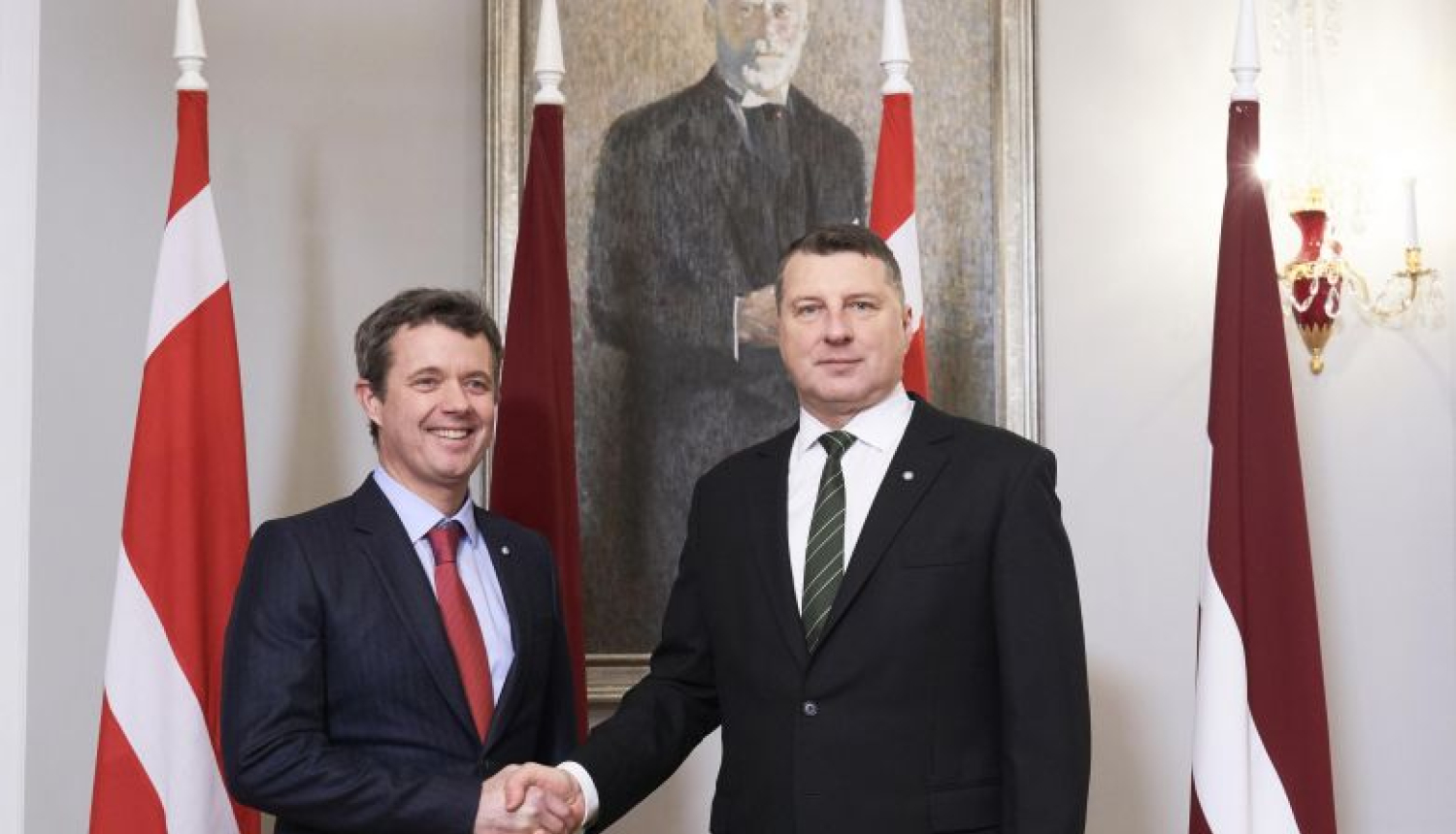 Valsts prezidents: Dānija ir svarīgs Latvijas partneris aizsardzības un reģionālās drošības jomā