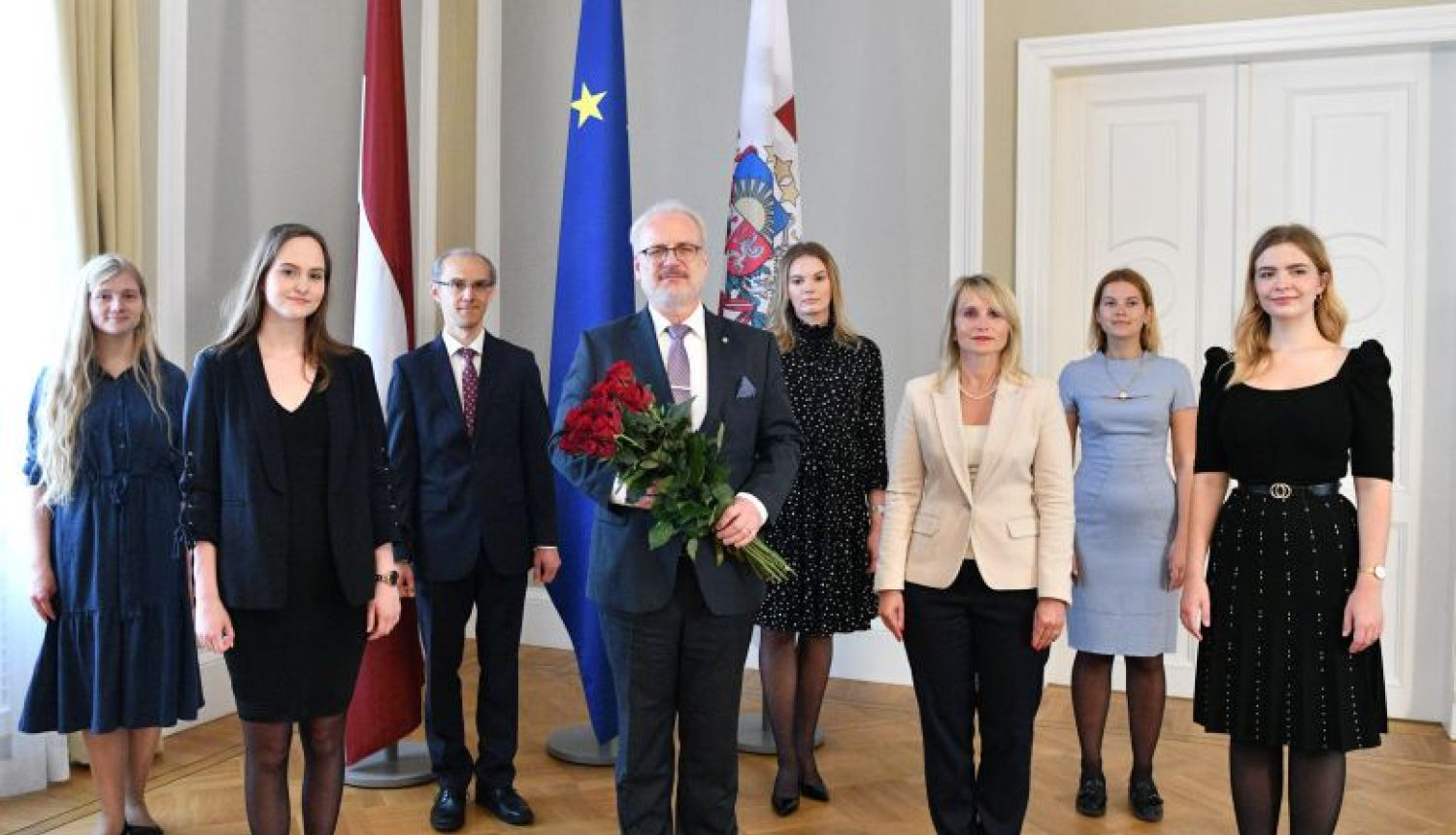 Valsts prezidents novērtē Latvijas studentu pasaules līmeņa izcilību