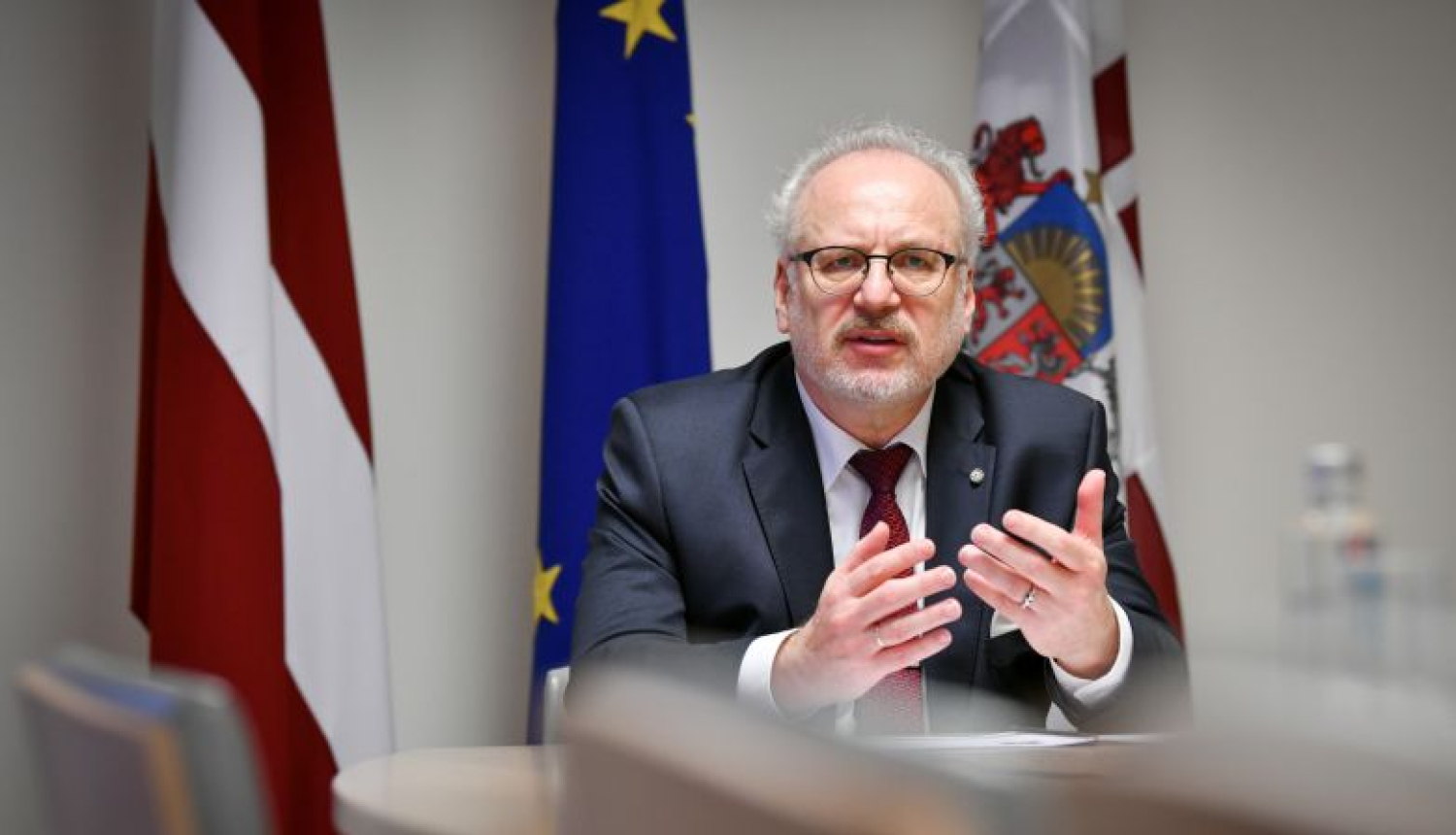 Valsts prezidents ar Islandes prezidentu pārrunā ekonomikas atveseļošanas iespējas