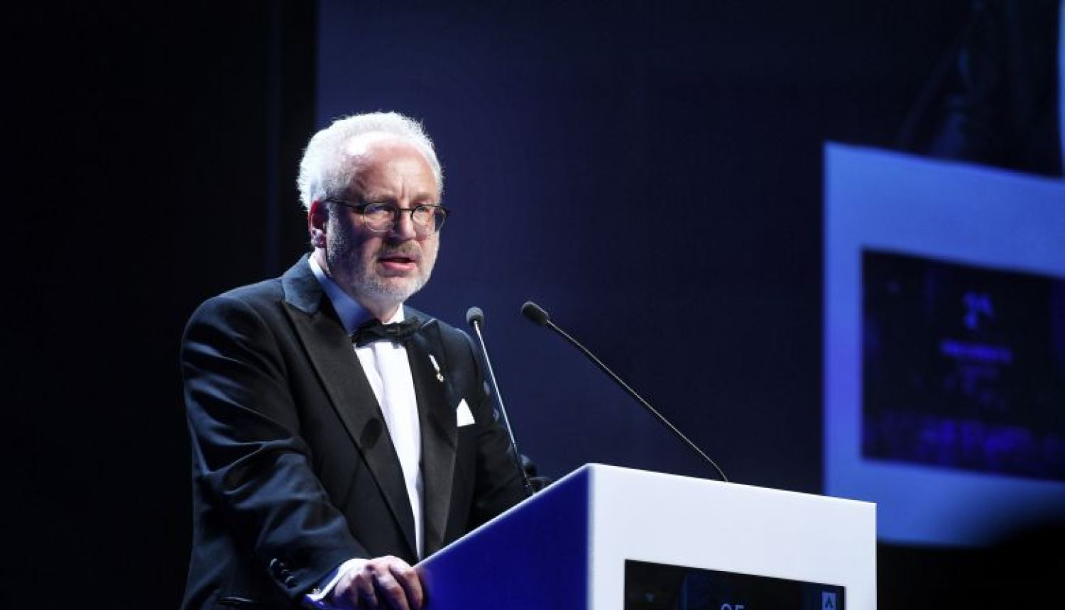 Valsts prezidenta Egila Levita uzruna Rīgas Ekonomikas augstskolas absolventu asociācijas 25. gadadienas pasākumā