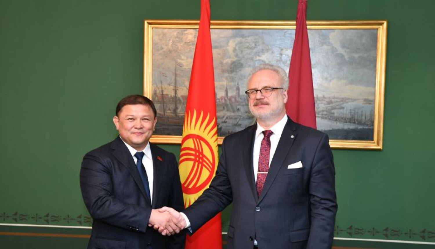Valsts prezidents: Latvija novērtē Kirgizstānas centienus veidot ciešākas attiecības