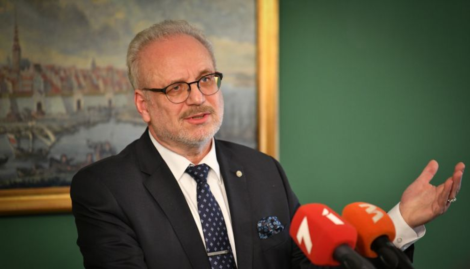 Valsts prezidenta Egila Levita komentārs medijiem pēc tikšanās ar kultūras darbinieku iniciatīvas “Nesaprašanas siena” pārstāvjiem