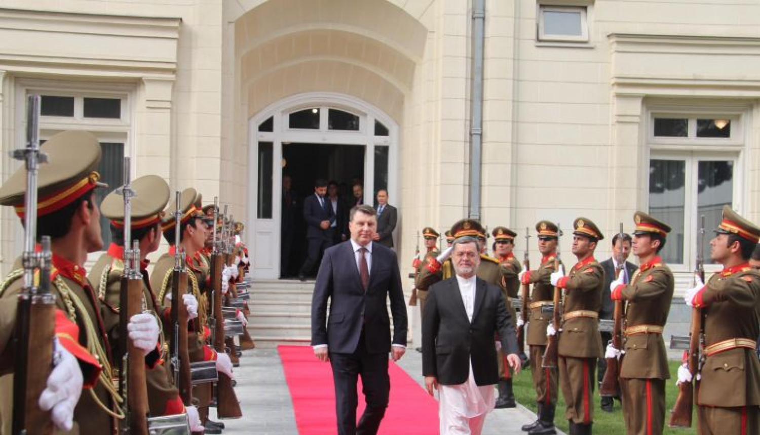 Valsts prezidents Raimonds Vējonis darba vizītē apmeklē Afganistānu