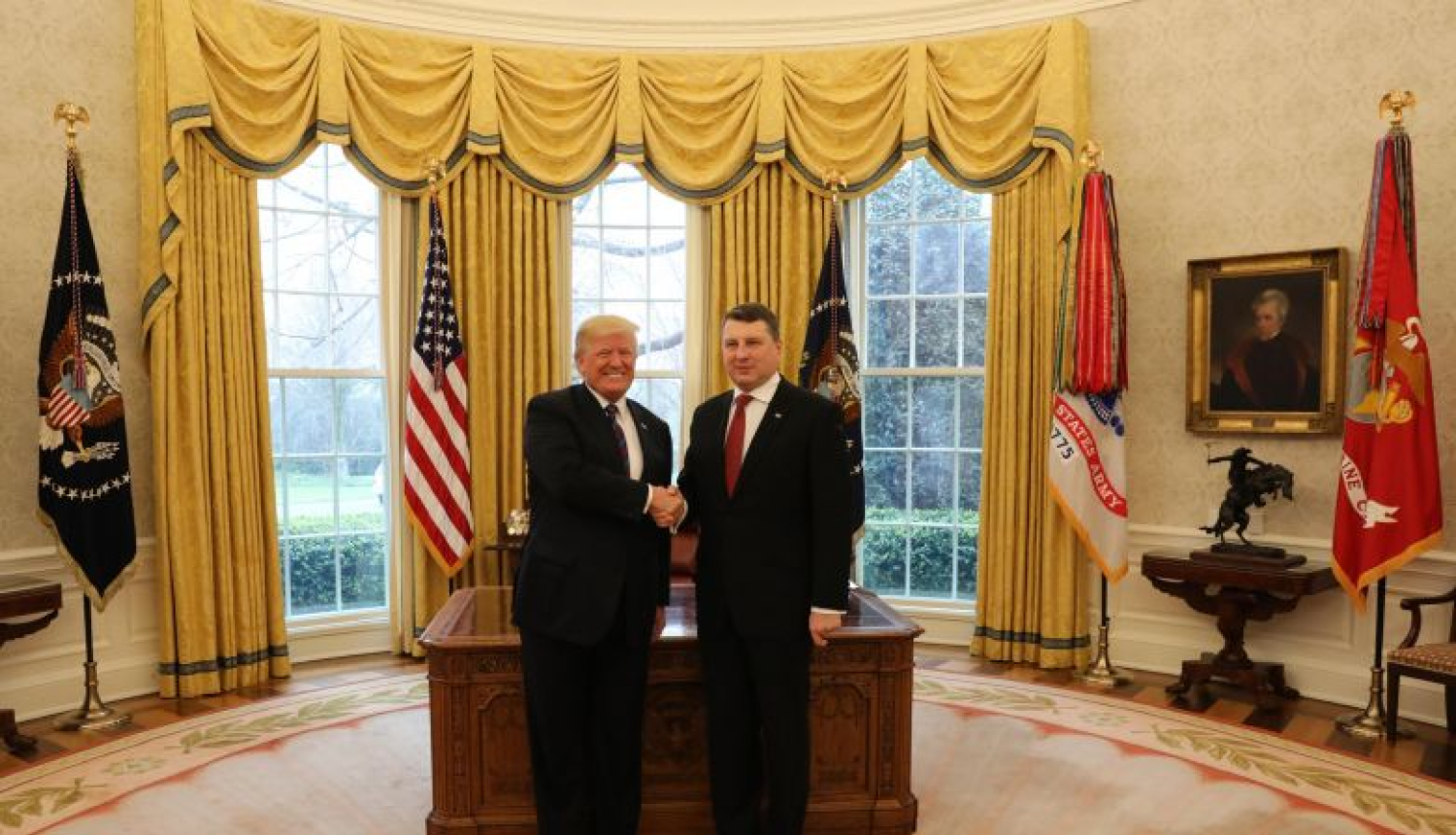 Valsts prezidenta paziņojums par trīs Baltijas valstu un ASV samita rezultātiem