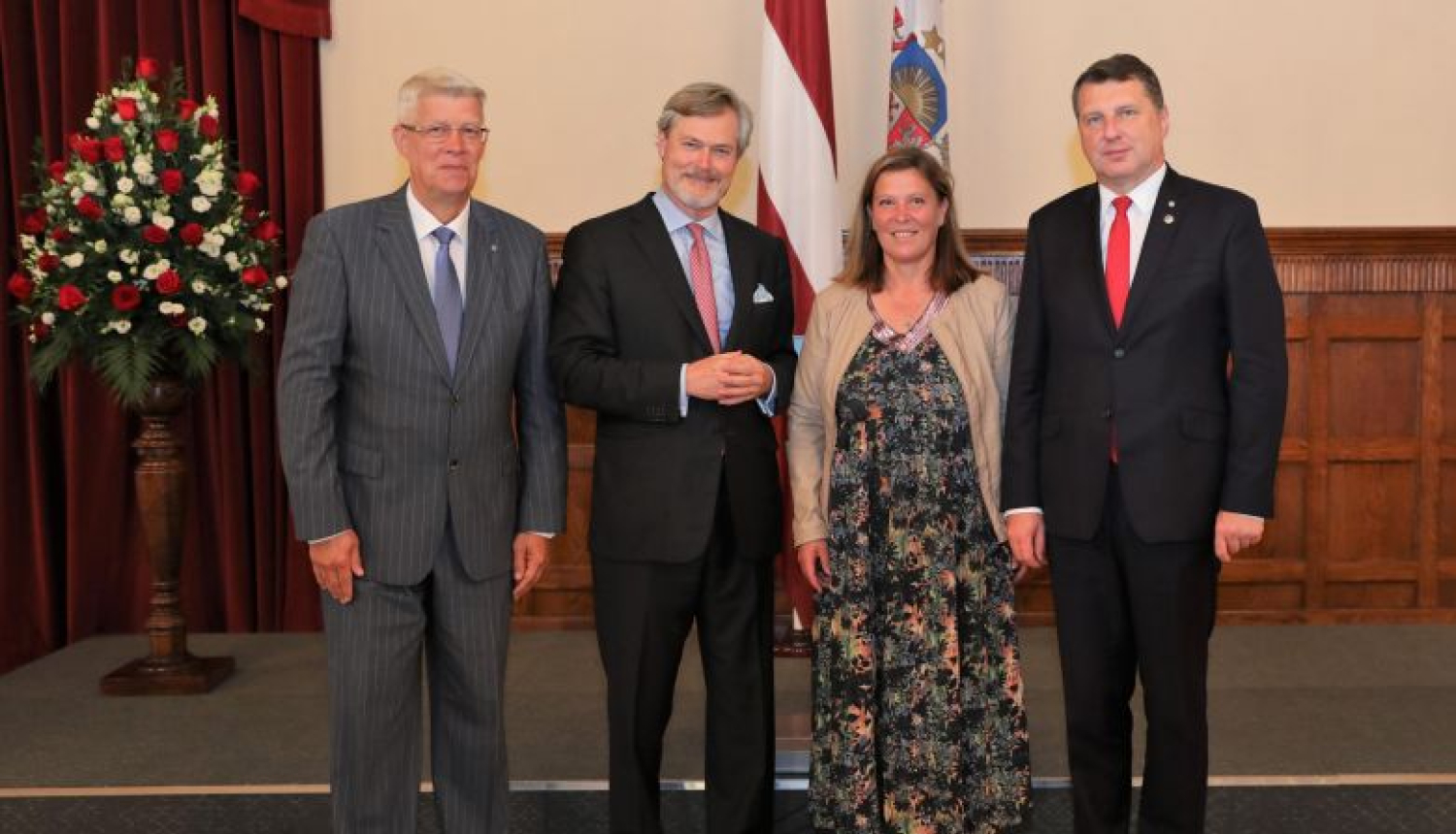 Valsts prezidents Rīgas pilī sveic Lielās Talkas koordinatorus un atbalstītājus