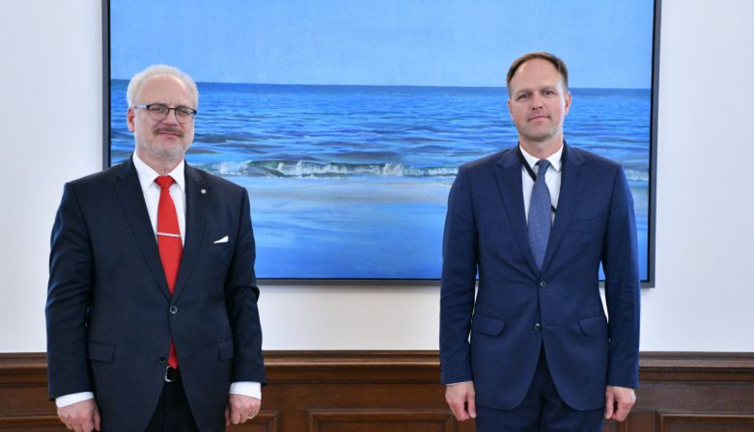 Valsts prezidents vēl sekmes jaunajā amatā Eiropas prokuroram Gatim Donikam