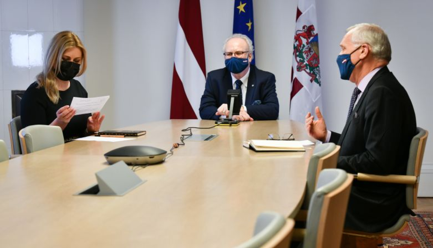 Paziņojums presei pēc Valsts prezidenta Egila Levita sarunas ar Ministru prezidentu Krišjāni Kariņu