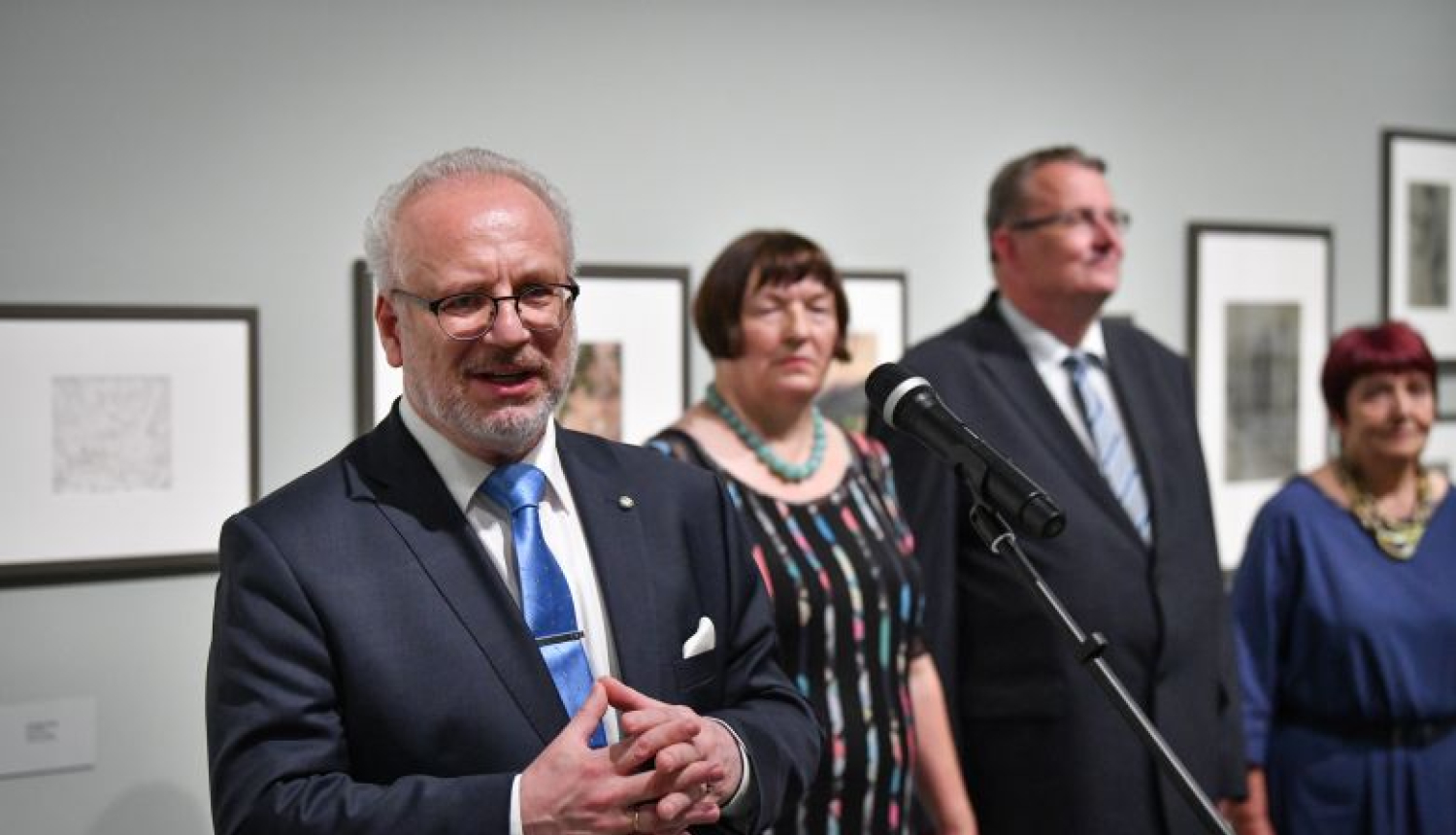 Valsts prezidenta Egila Levita uzruna izstādes “Rihards Zariņš. Ko Latvijas meži šalc” atklāšanā Latvijas Nacionālajā mākslas muzejā