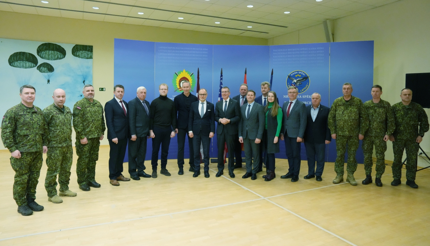 02.12.2024. Valsts prezidenta militārās padomes tikšanās ar pierobežas pašvaldību vadītājiem