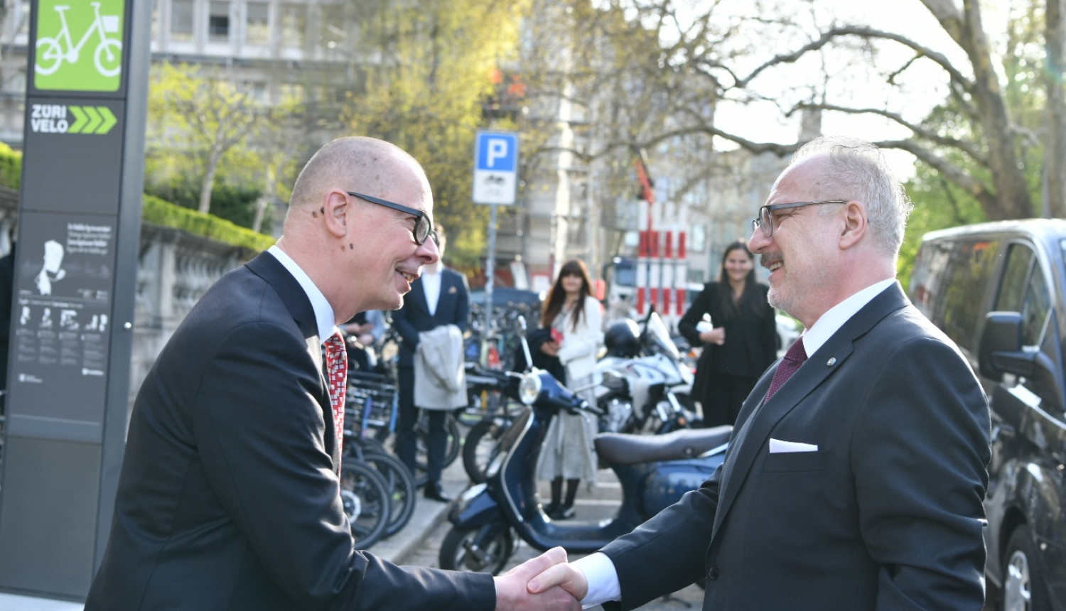 Valsts prezidents Egils Levits apmeklē Šveices Federālo Tehnoloģiju institūtu (ETH Zürich)