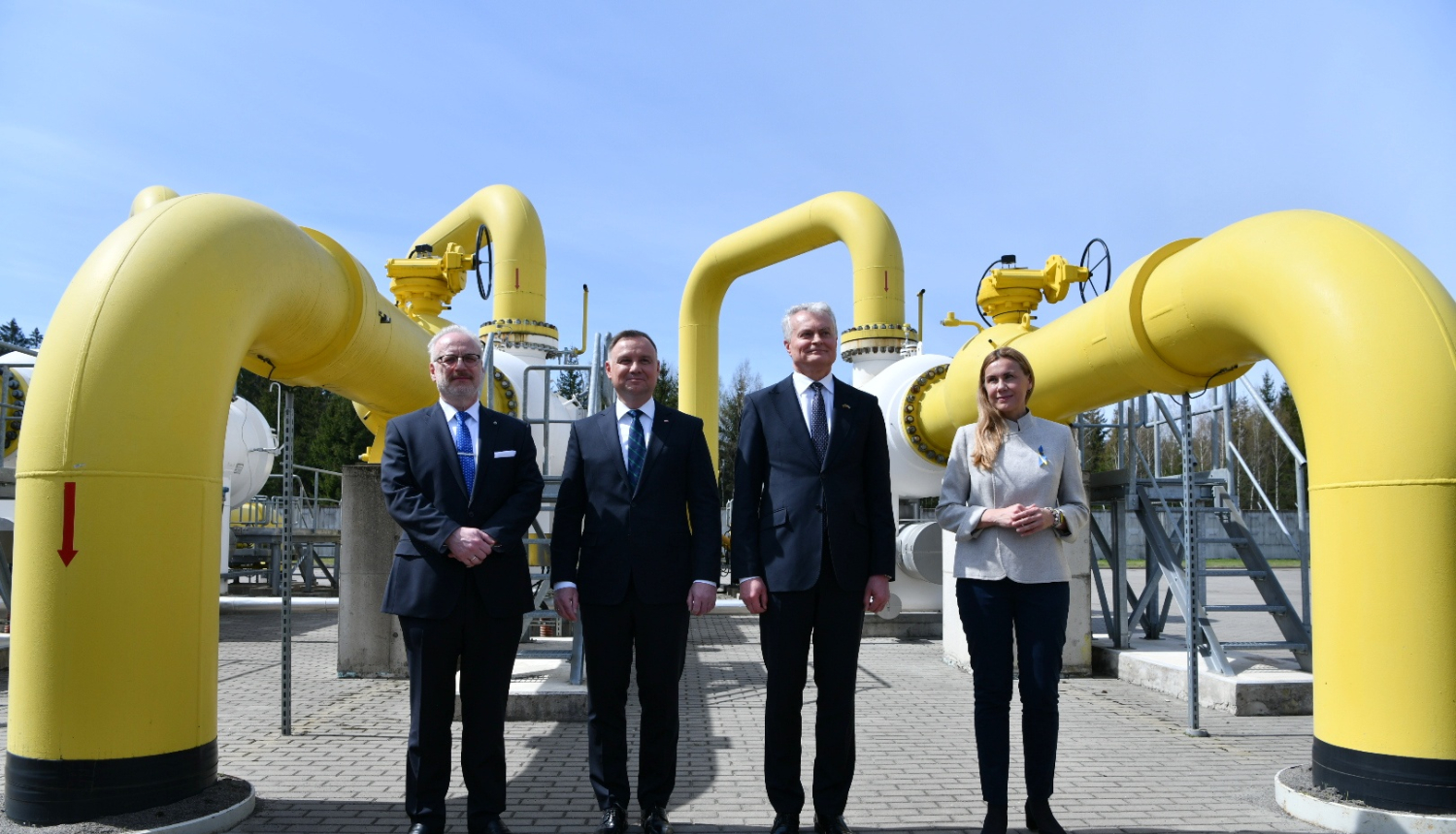 Gāzes vada starpsavienojuma atklāšana Lietuvā