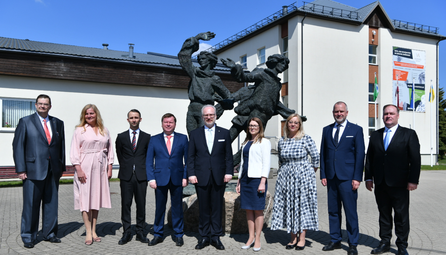 Valsts prezidents tiekas ar Vidzmes Augstskolas vadību, padomi un studentu pārstāvjiem