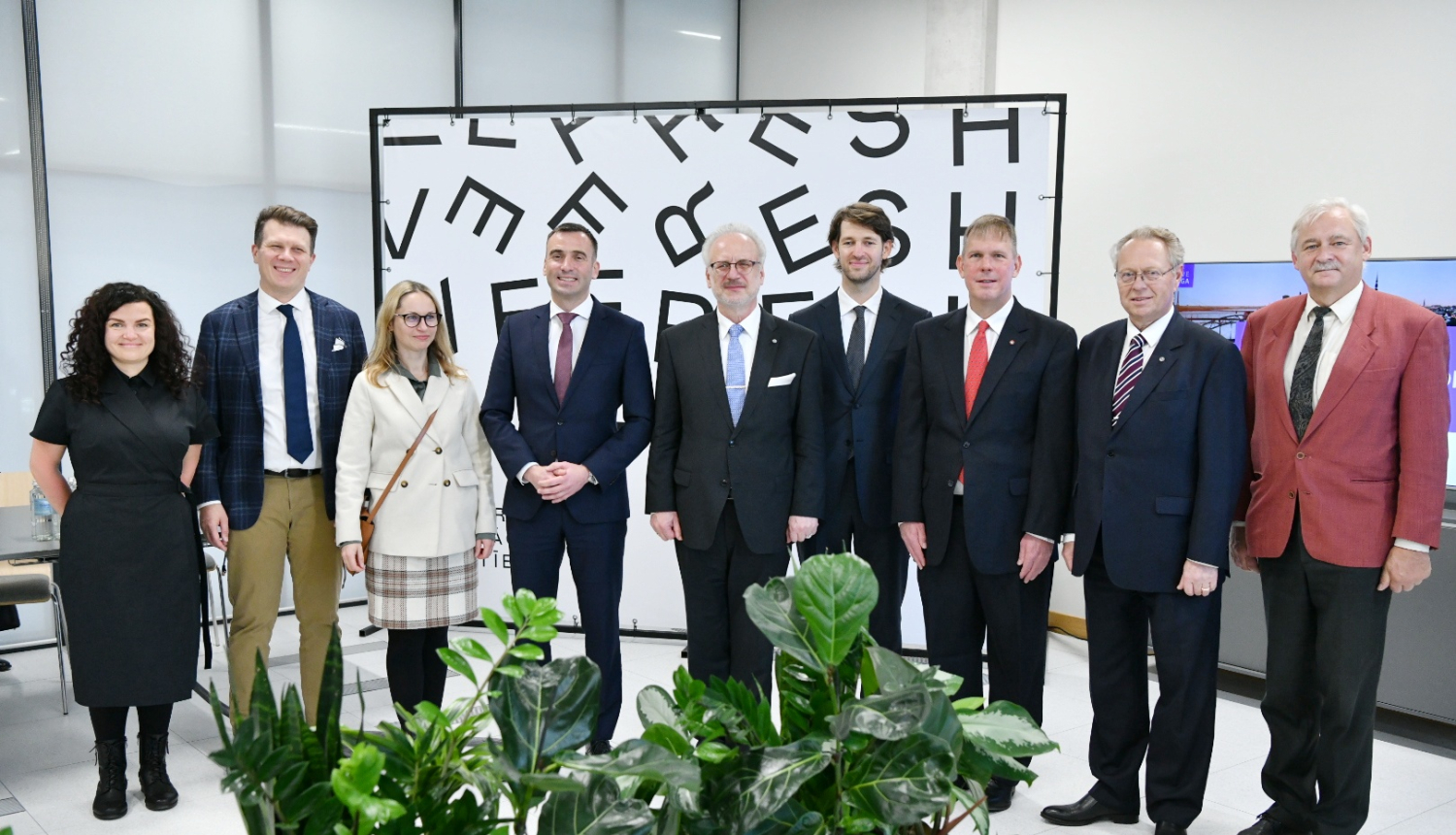 Valsts prezidents Egils Levits un VEFRESH