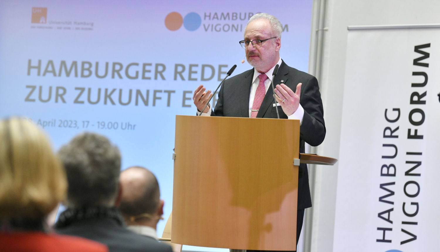 Egils Levits sniedz uzrunu