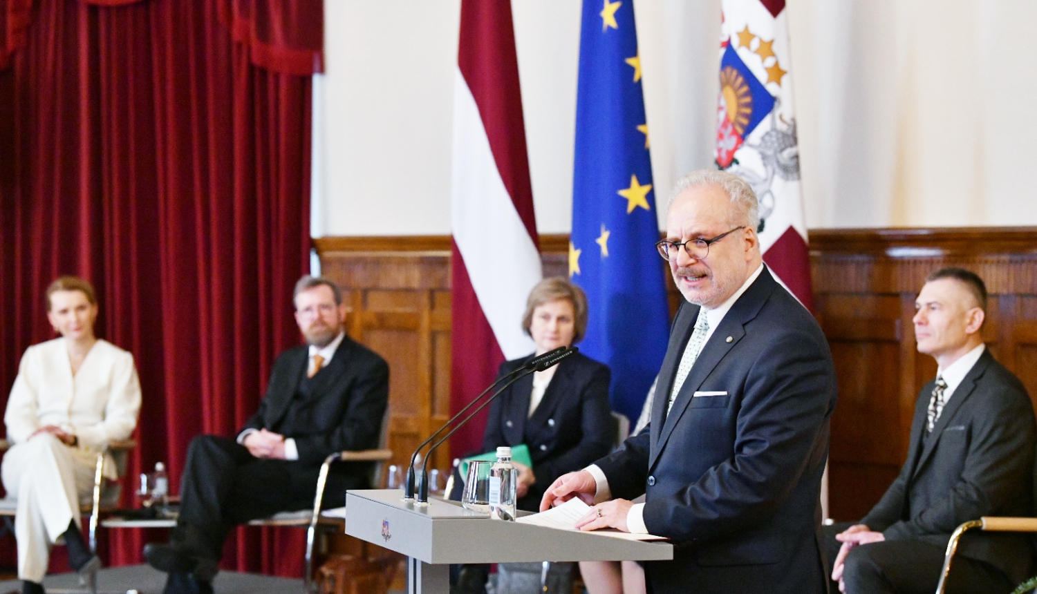 Valsts prezidenta Egila Levita referāts “Dītrihs Andrejs Lēbers un Latvijas valsts” starptautiskajā konferencē “Dītrihs Andrejs Lēbers (Dietrich André Loeber) – 100. Vācbaltietis un Latvijas pilsonis, starptautisko tiesību speciālists un laikabiedrs”