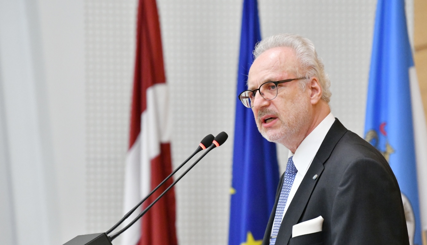 Egils Levits pie pults saka uzrunu