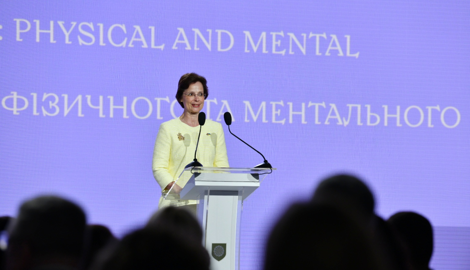 Andra Levite Kijivā piedalās Ukrainas prezidenta Volodimira Zelenska dzīvesbiedres Olenas Zelenskas rīkotajā samitā “Ukraina un pasaule: Nākotni atjaunojam kopā”