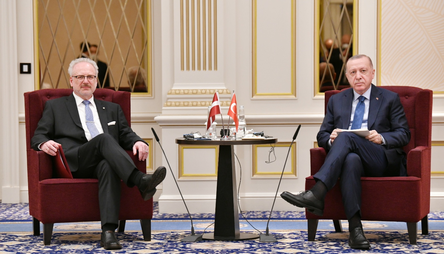 Latvijas Valsts prezidents un Turcijas Valsts prezidents