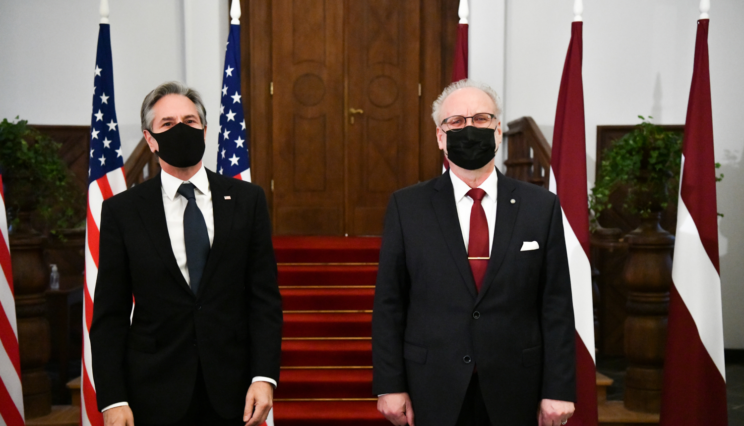 Egils Levits un Entonijs Džons Blinkens