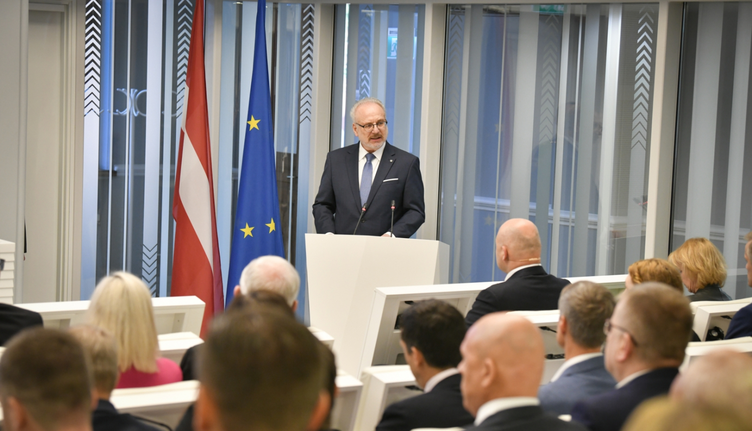 22.05.2023. Valsts prezidents Egils Levits piedalās enerģētikas forumā “Vai Latvijai ir nepieciešama ilgtspējīga, Latvijas tautsaimniecības interesēm atbilstoša enerģētikas stratēģija?”