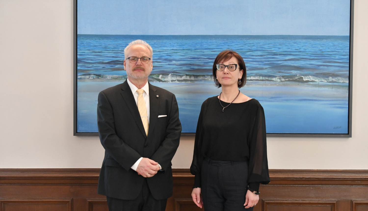 Egils Levits un Iluta Lāce