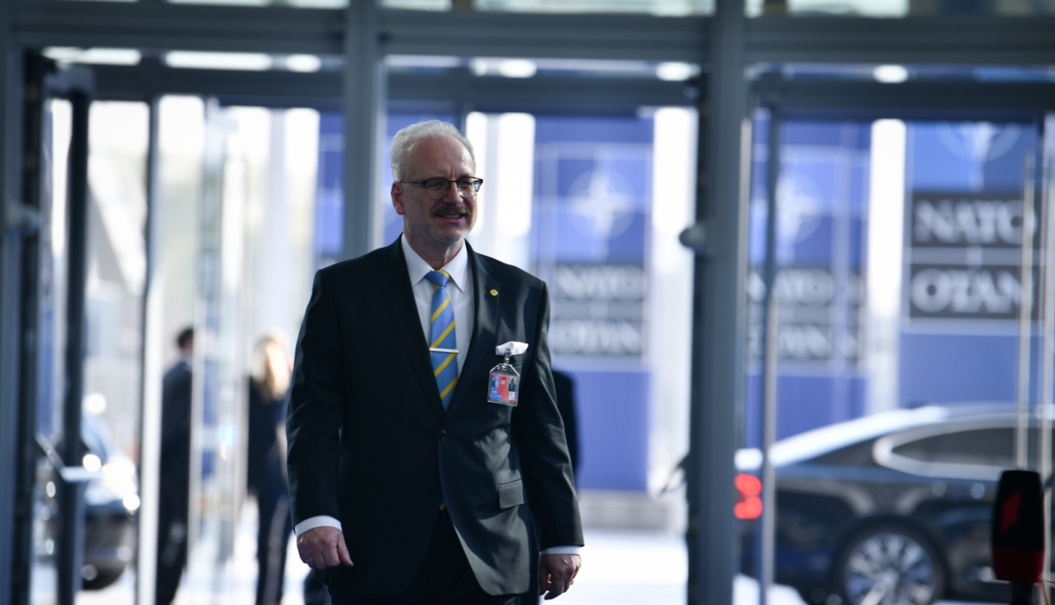 24.03.2022. Egils Levits piedalās NATO valstu un valdību vadītāju ārkārtas samitā Briselē