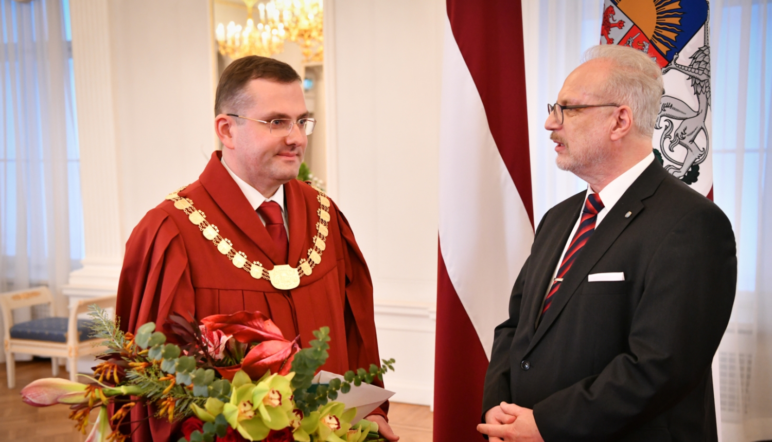 Jānis Pleps un Egils Levits