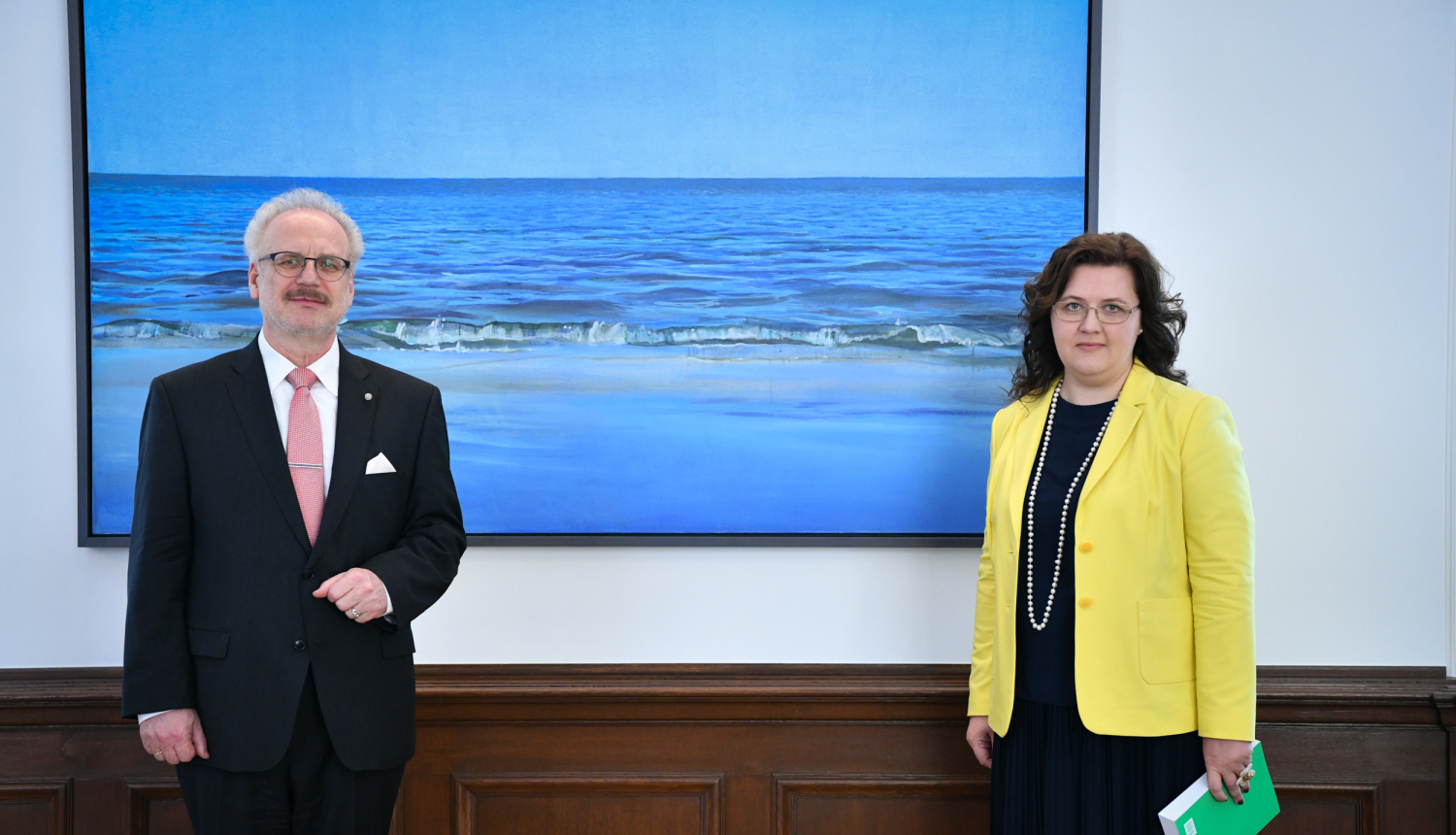 Egils Levits un Kristīne Strada-Rozenberga