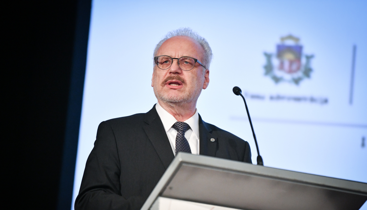 Valsts prezidents Egils Levits piedalās Latvijas tiesnešu konferencē 