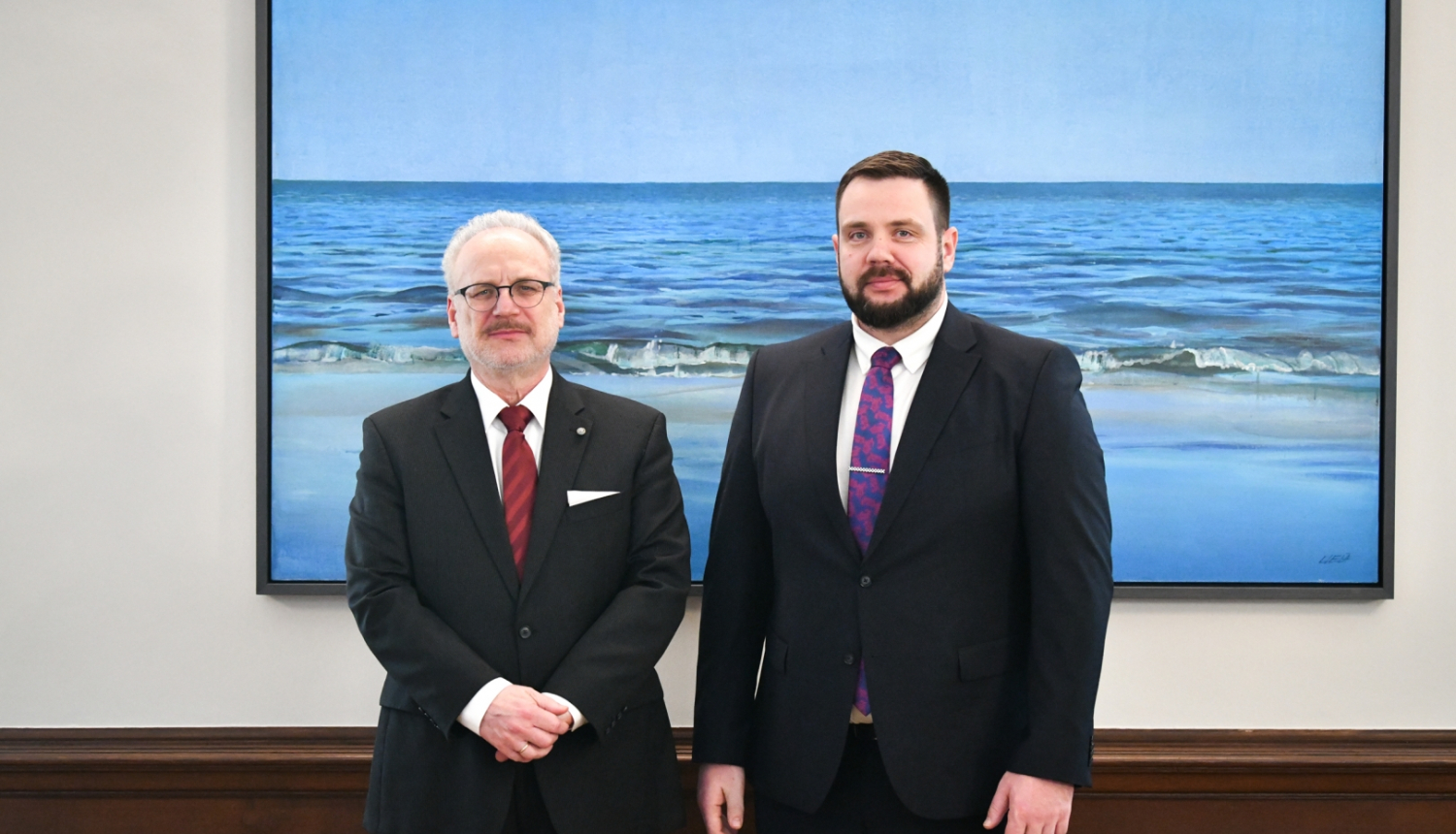 Egils Levits un Jānis Vitenbergs