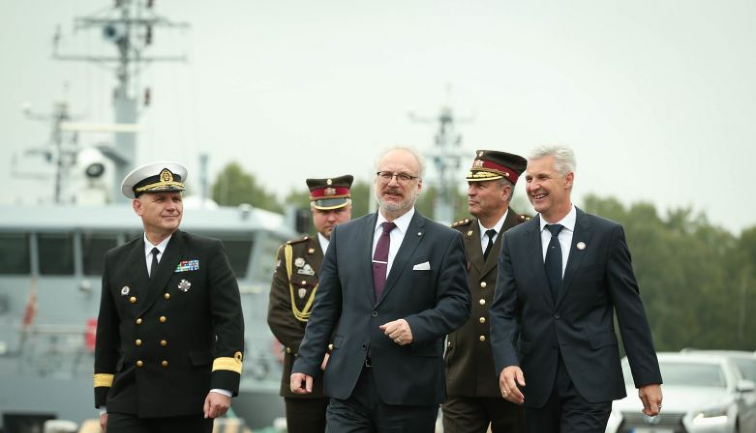 Valsts prezidents: Latvijas Jūras spēkiem ir nozīmīga loma valsts aizsardzības spēju stiprināšanā