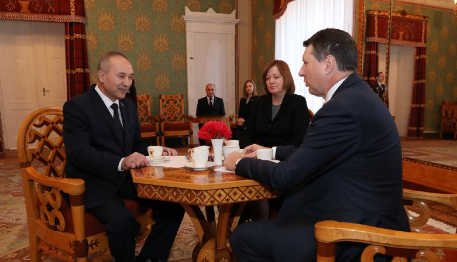 Valsts prezidents akreditē Ēģiptes, Kipras un Turkmenistānas vēstniekus