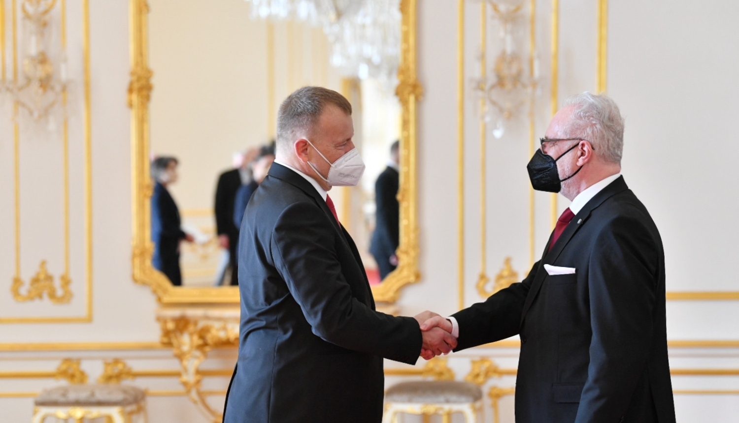 Tikšanās ar Borisu Kolāru, Slovēnijas parlamenta priekšsēdētāju. 