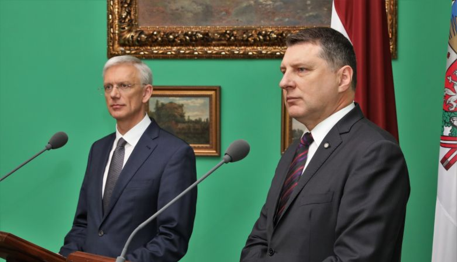 Valsts prezidents un Ministru prezidents pārrunā aktualitātes