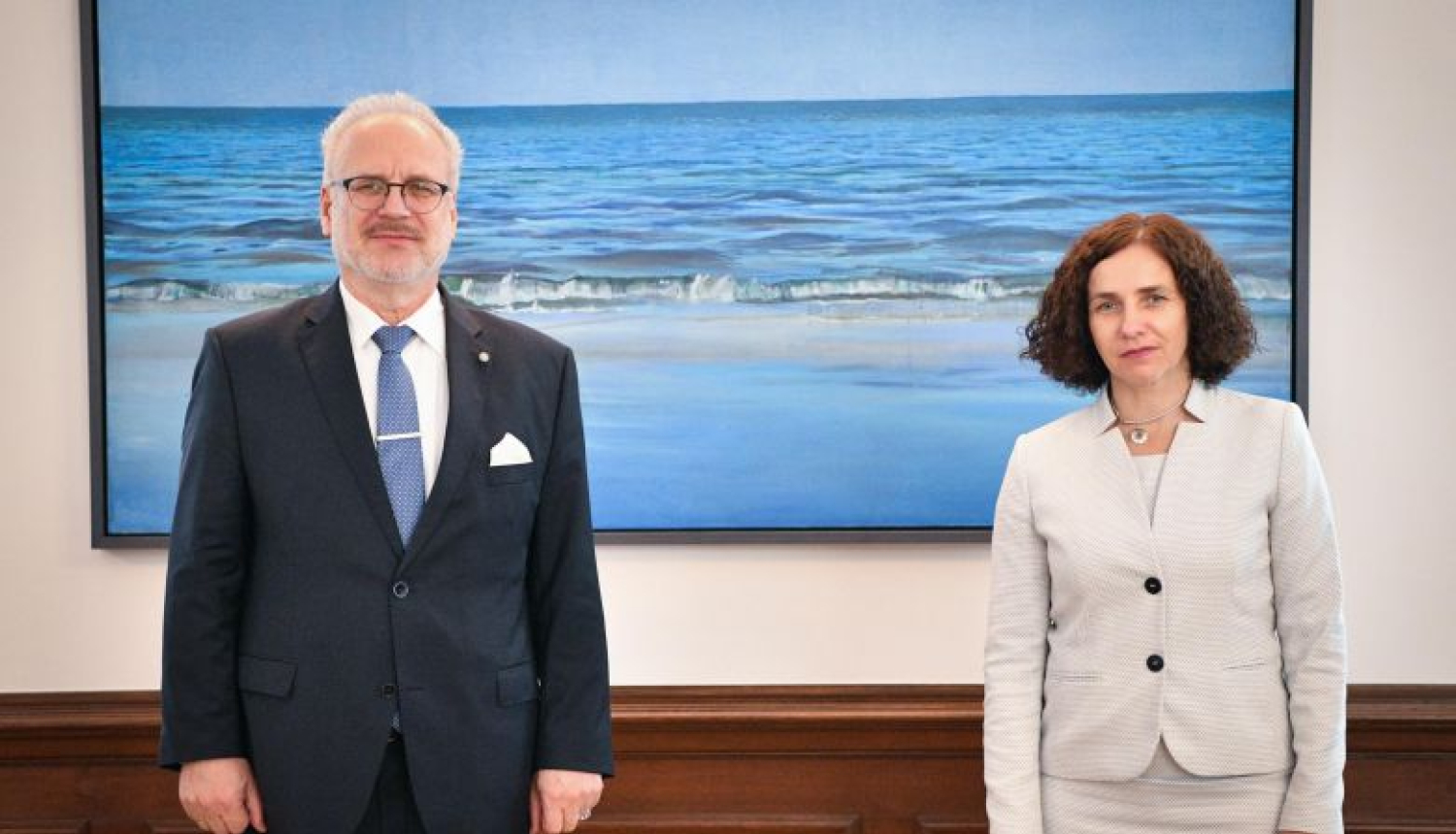 Valsts prezidents ar izglītības un zinātnes ministri pārrunā augstskolu pārvaldības reformas gaitu un citus nozares jautājumus