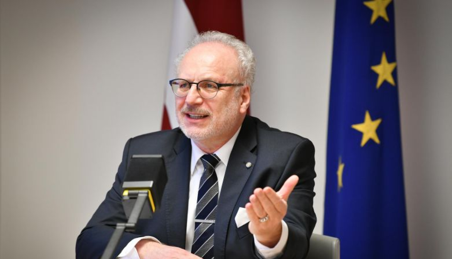 Valsts prezidenta Egila Levita uzruna pirmo Jāņa Stradiņa akadēmisko lasījumu “Kas ir un kas nav Sēlija? Sēlijas robežas laikā, telpā un sabiedrības apziņā” atklāšanā